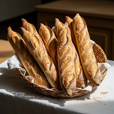 Receta de Baguettes
