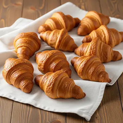 Receta de Croissants